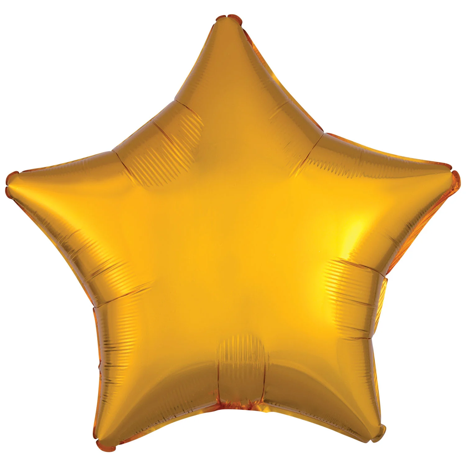 Amscan Metallic Gold 20" Star Foil Balloon (1) Unpackaged