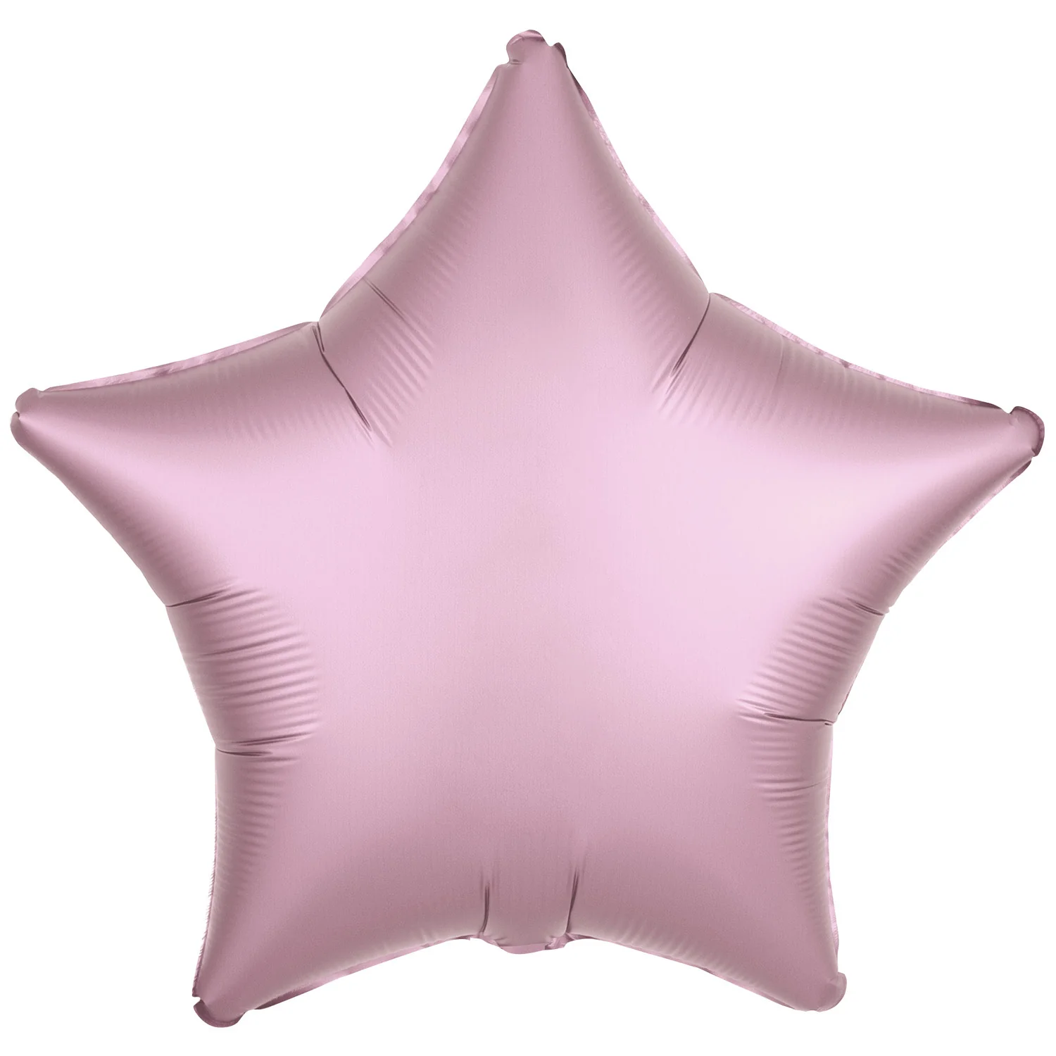 Amscan Metallic Pastel Pink 20" Star Foil Balloon (1) Unpackaged
