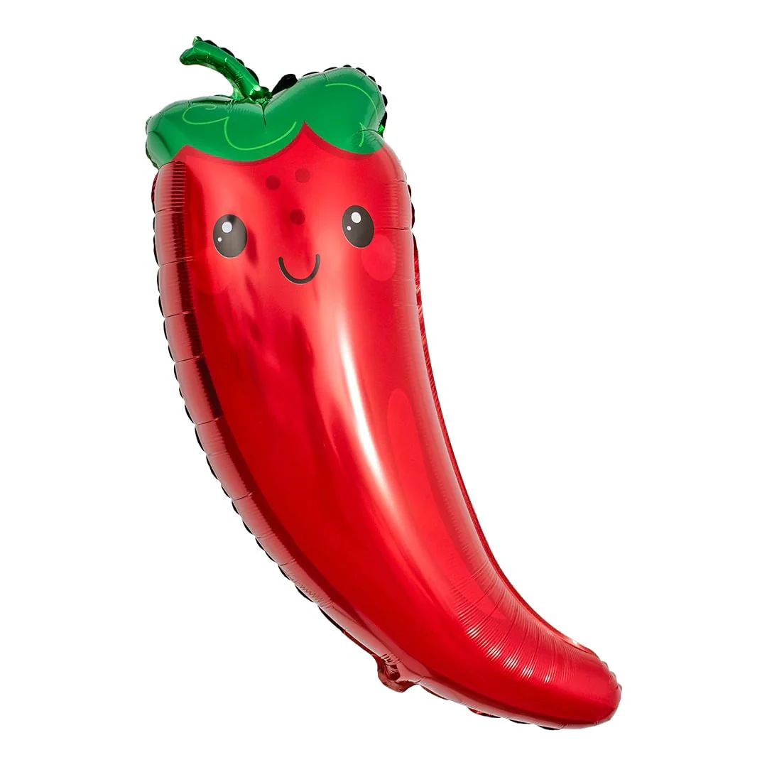 Anagram Food Friends Chilli Pepper 36" Supershape Foil Balloon (1)