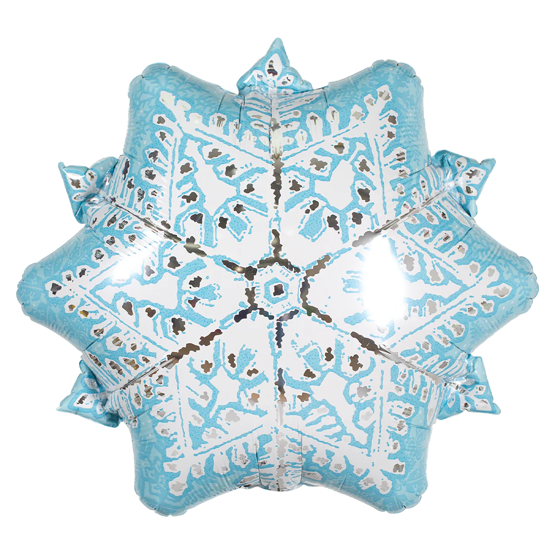 Anagram Let it Snow Snowflake 18" Foil Balloon (1)