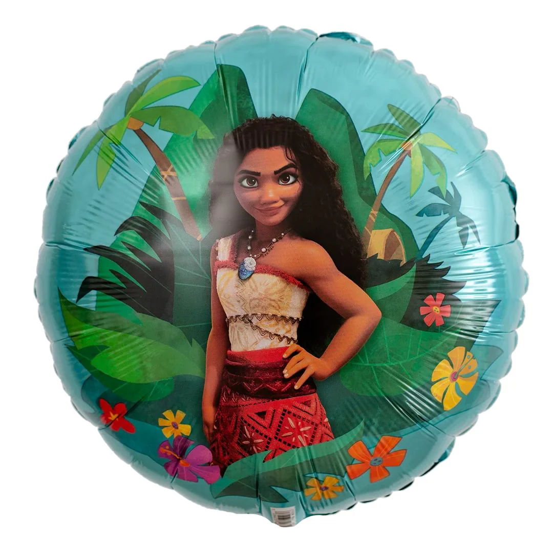 Anagram Moana 18" Circle Double Sided Foil Balloon (1)