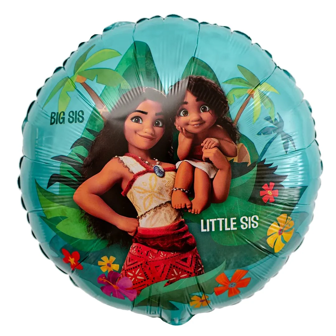 Anagram Moana 18" Circle Double Sided Foil Balloon (1) - Image 2