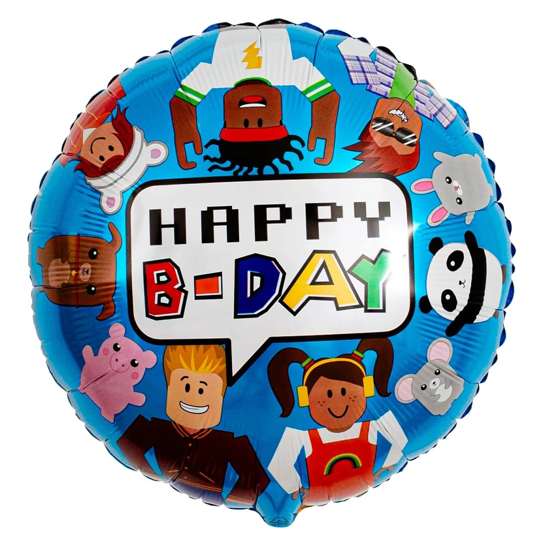 Anagram Party Town 18" Circle Foil Balloon (1)