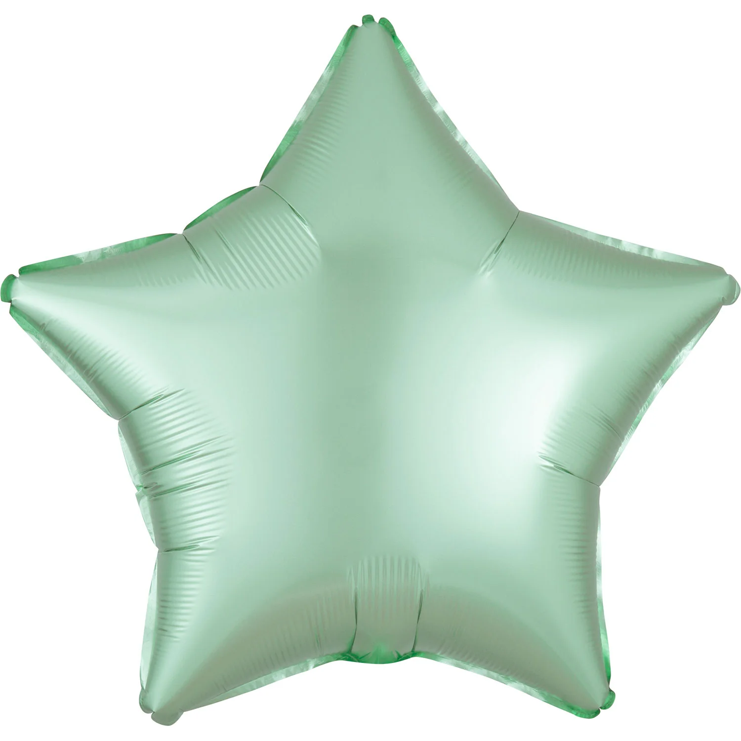 Anagram Satin Luxe Mint Green 18" Star Foil Balloon (1 ) Unpackaged