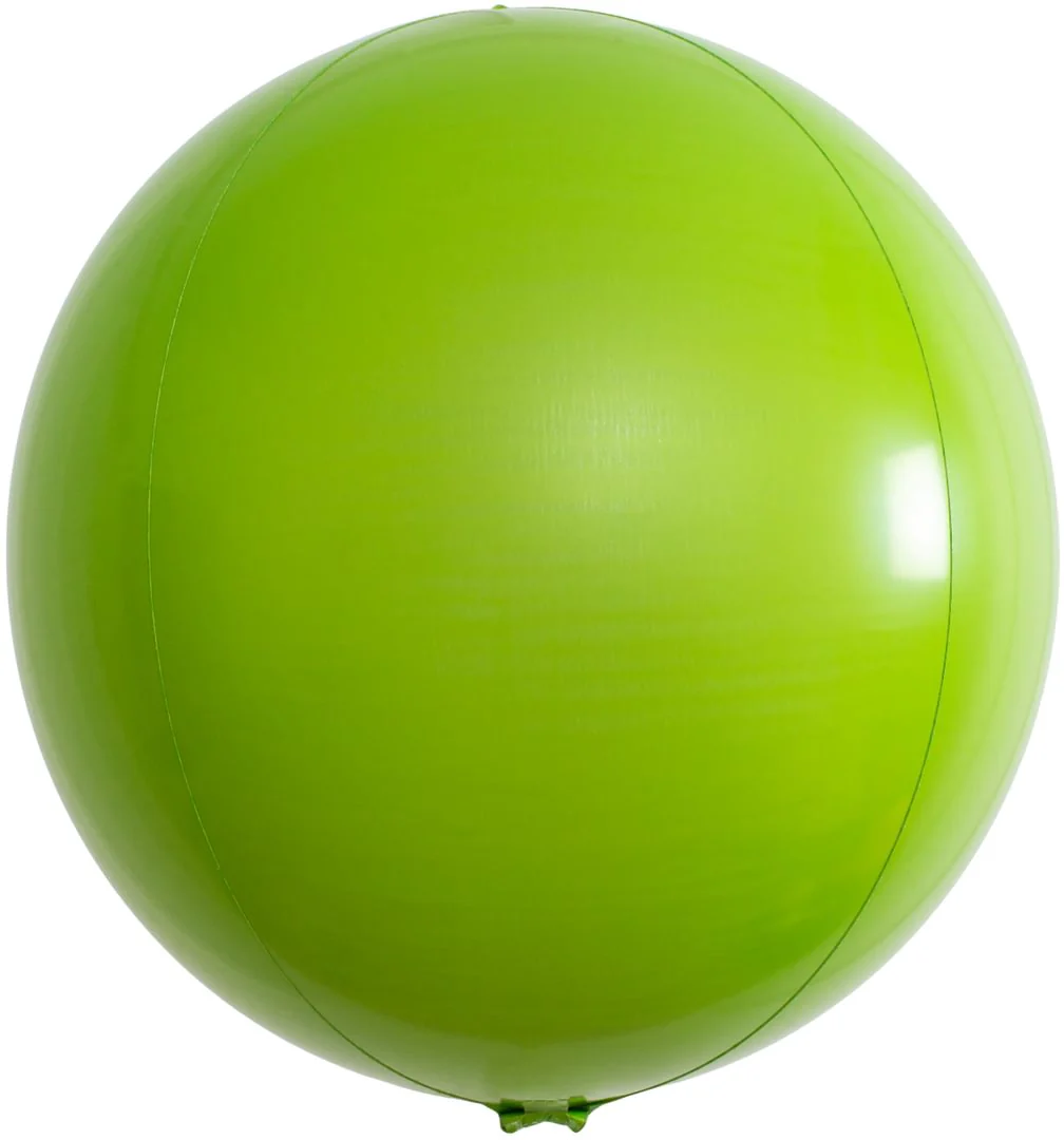 Anagram Vibrant Green 15" Orbz Foil balloon (1)