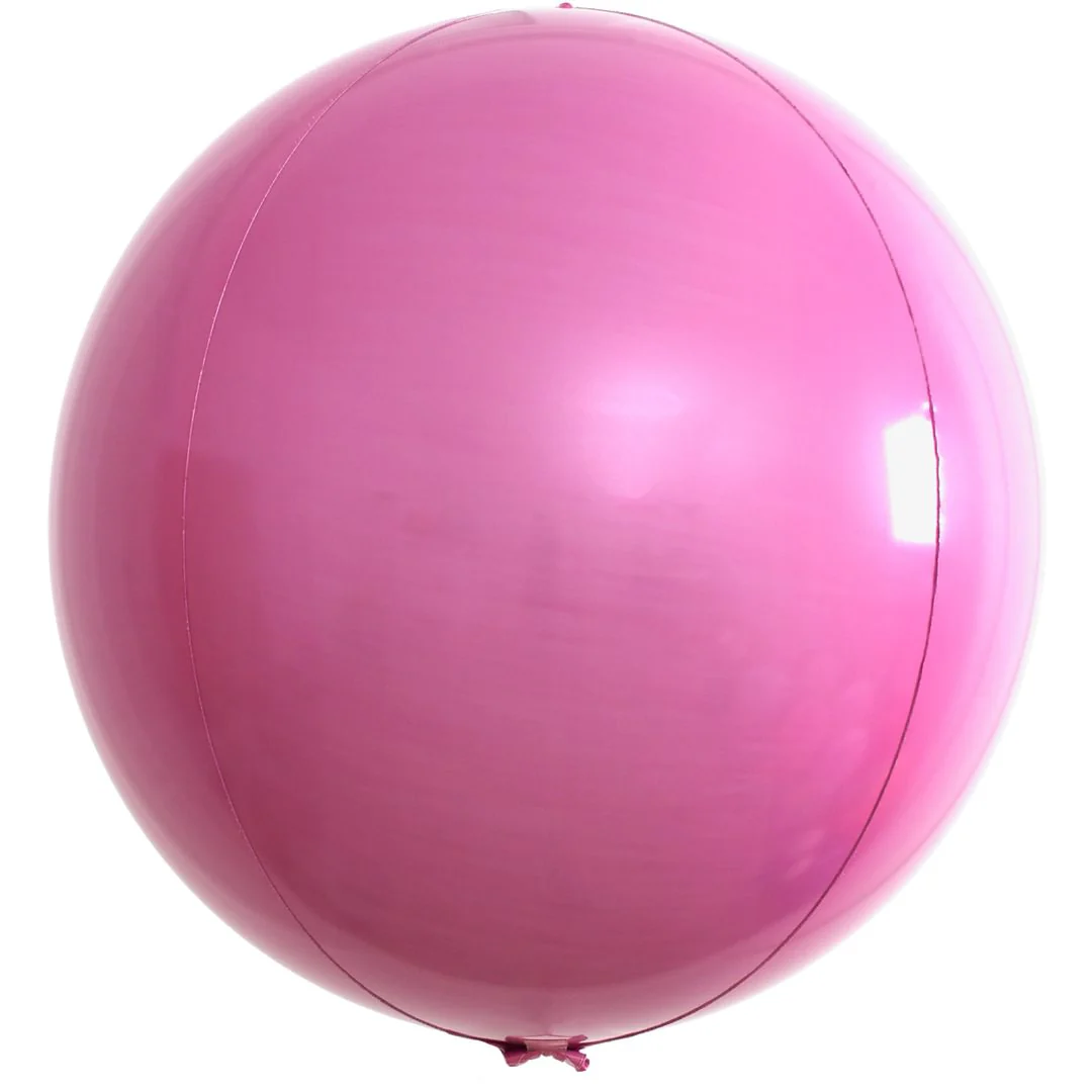 Anagram Vibrant Pink 15" Orbz Foil Balloon (1)