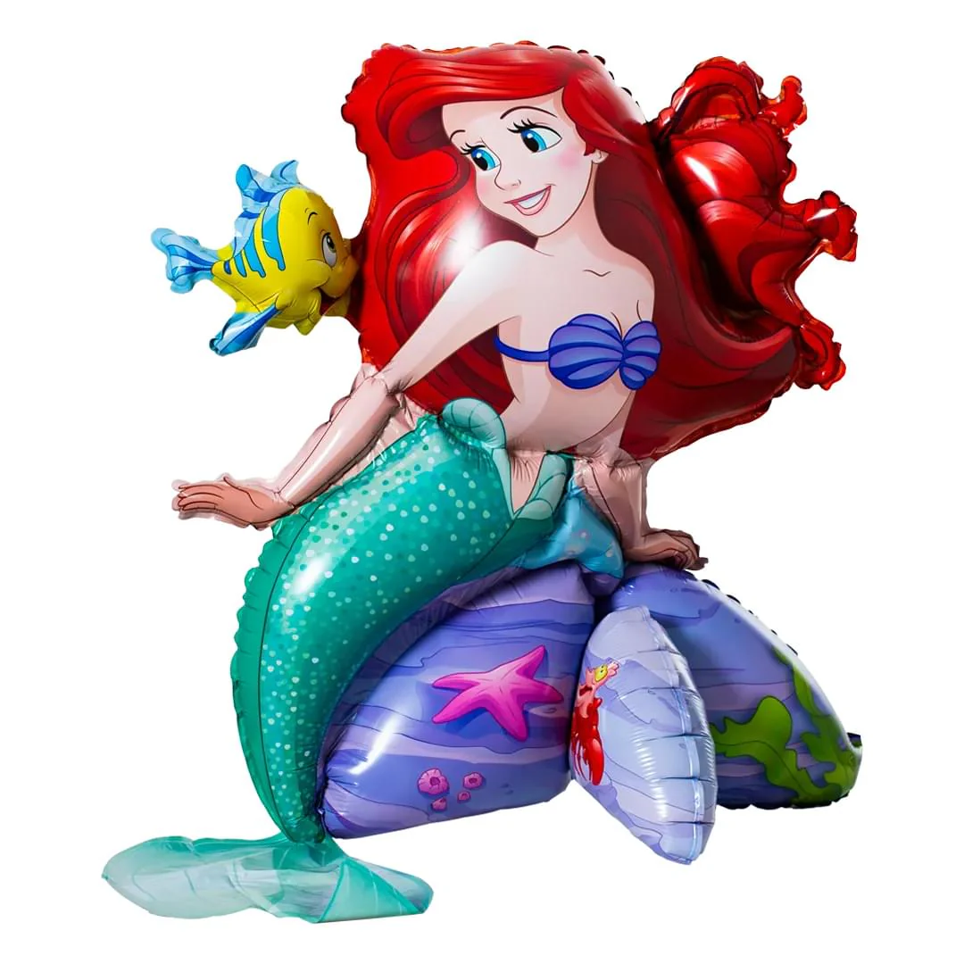 Anagram Ariel The Little Mermaid Sitter Airloonz 20" Foil Balloon (1)