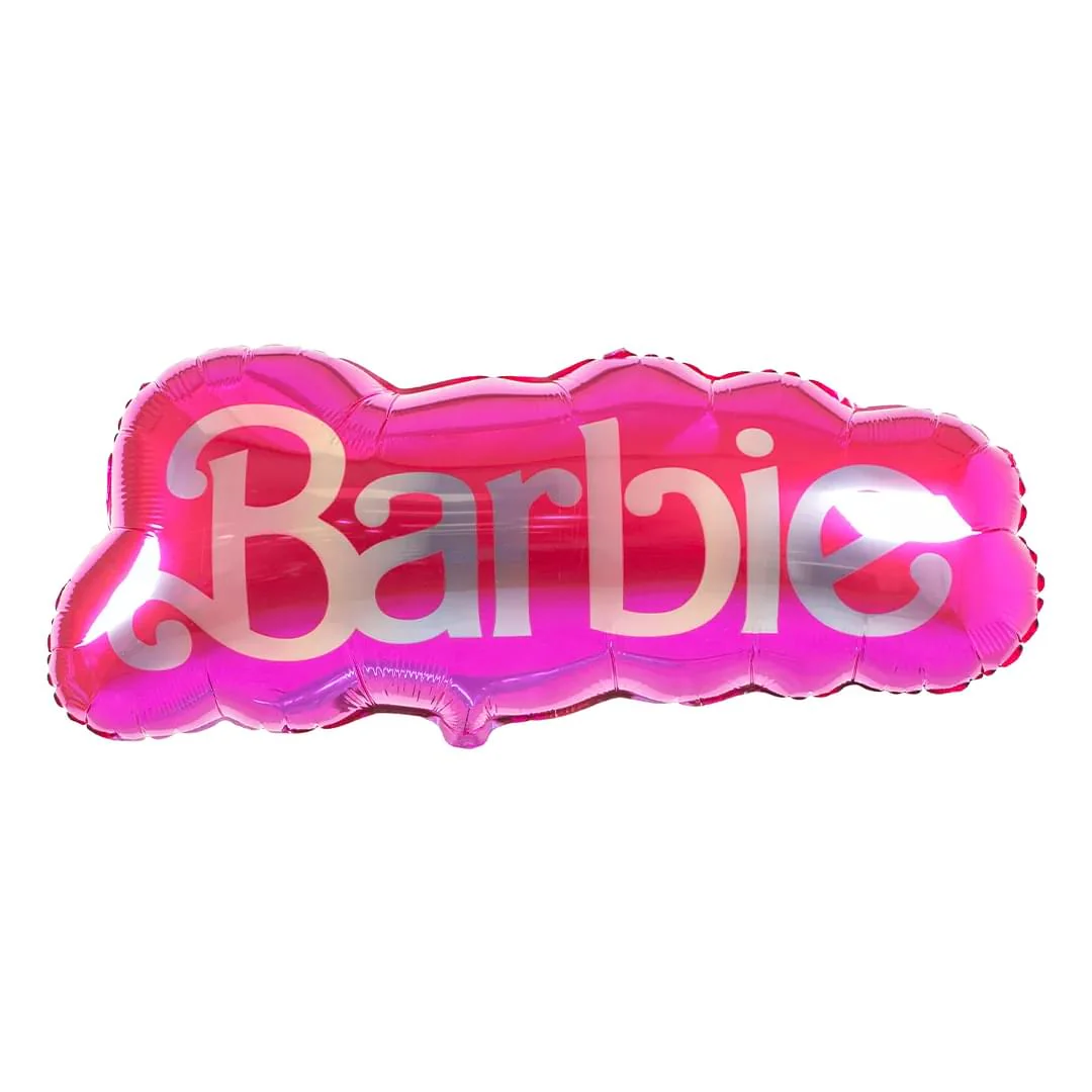 Anagram Barbie logo 32" Supershape Foil Balloon (1)