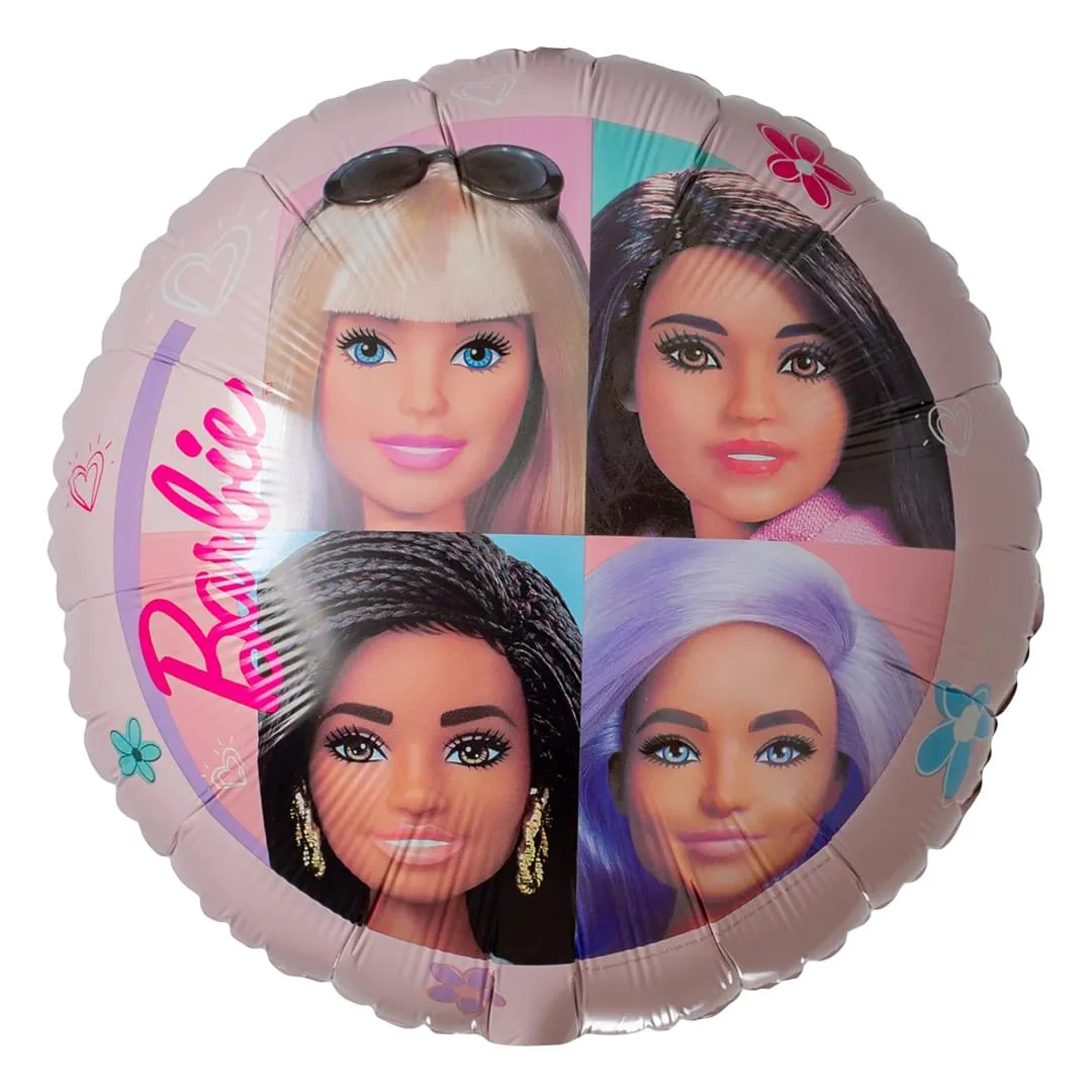 Anagram Barbie Sweet Life 18" Circle Foil Balloon (1)