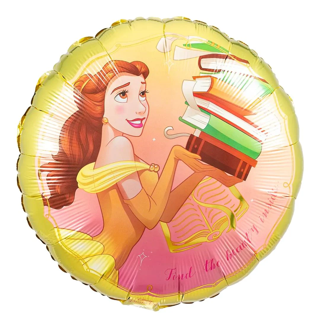 Anagram Belle Once Upon A Time 18" Circle Foil Balloon (1)