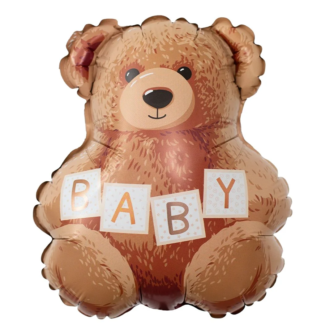 Betallic Baby Teddy Bear Air Fill 14" Mini Foil Balloon