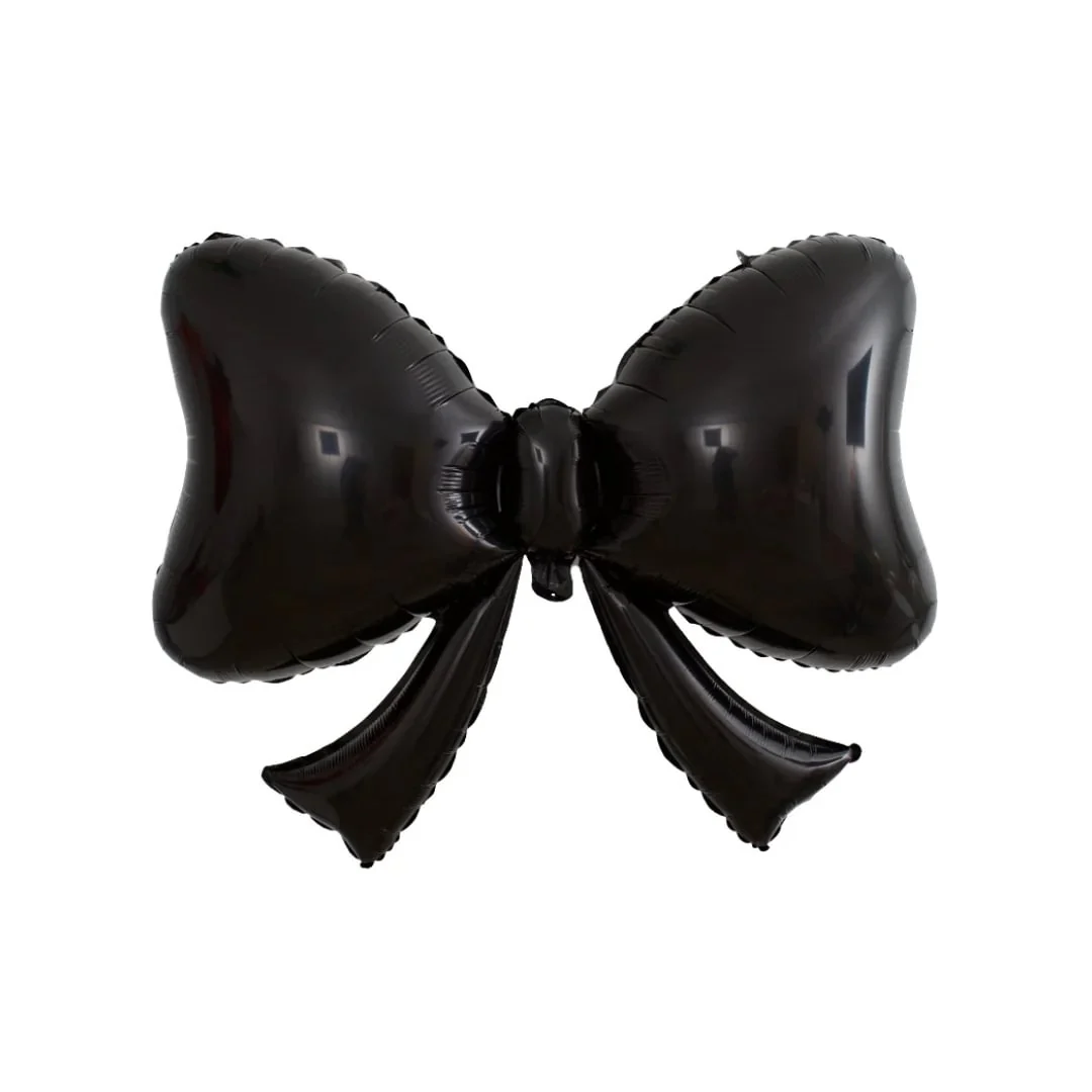 Bubblegum Direct Black Bow 35" Supershape Foil Balloon (1)