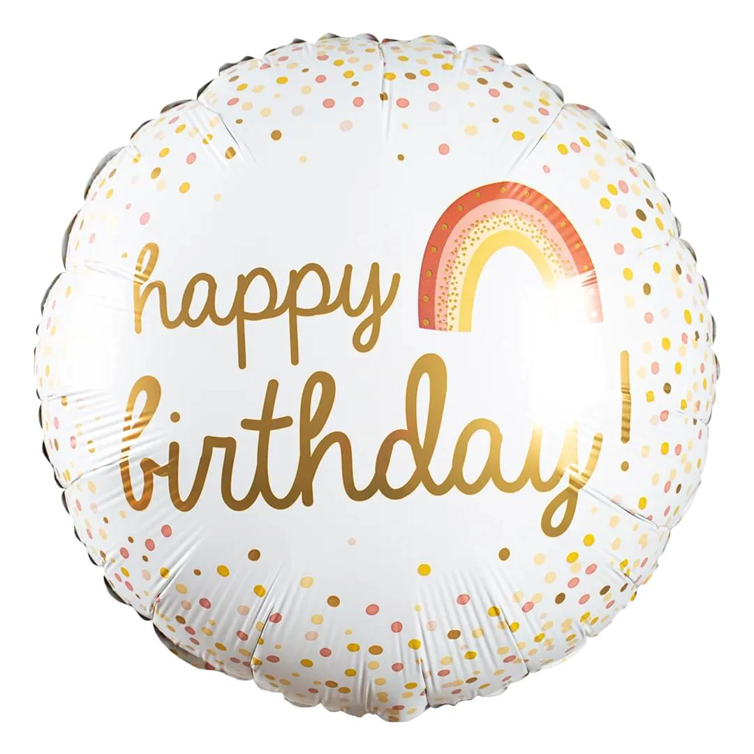 Boho Birthday 18" Circle