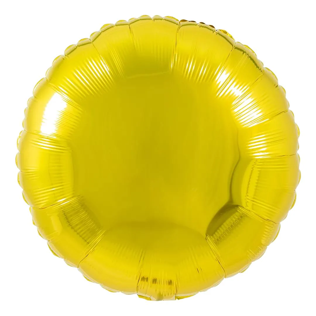 Qualatex Citrine Yellow 18" Circle  Unpackaged