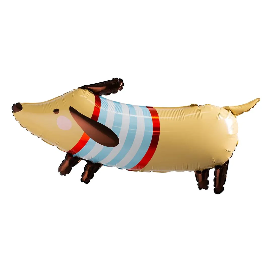 Dachshund Dog Foil Balloon PartyDeco 36" Supershape