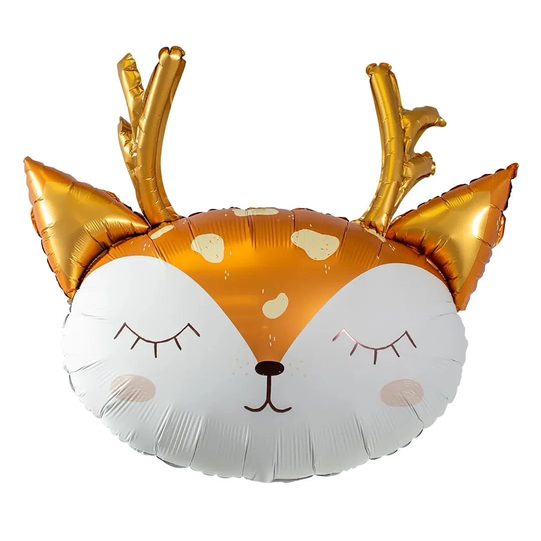 Partydeco Deer 28" Supershape Foil Balloon (1)