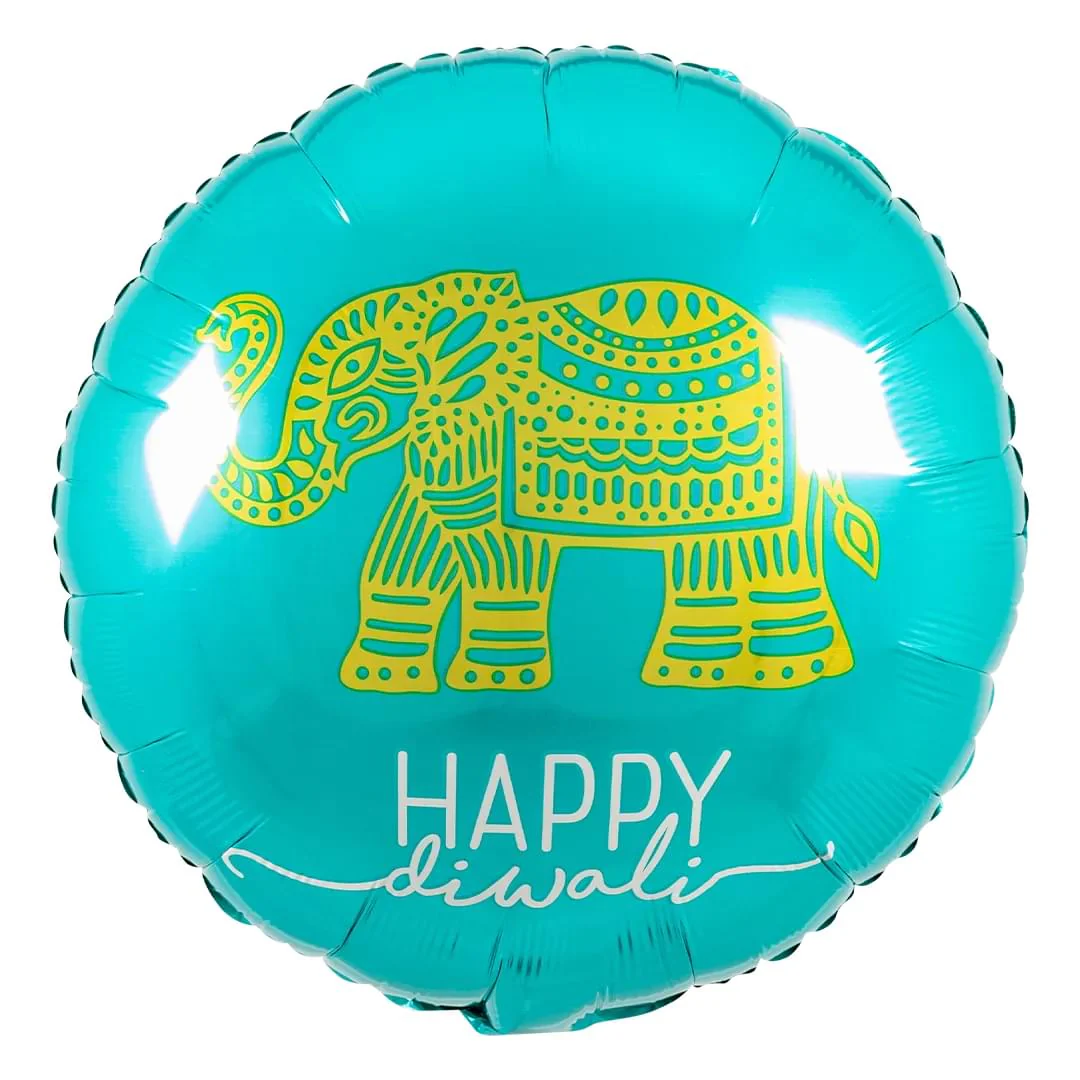 Anagram Diwali Celebration 18" Circle Foil Balloon (1)