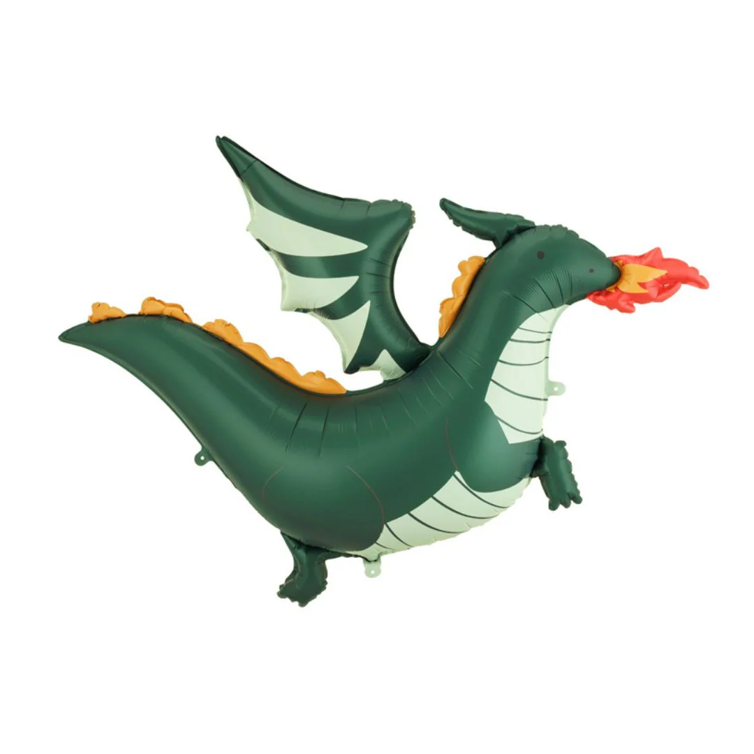 PartyDeco Dragon 47" x 35" Supershape Foil Balloon (1)