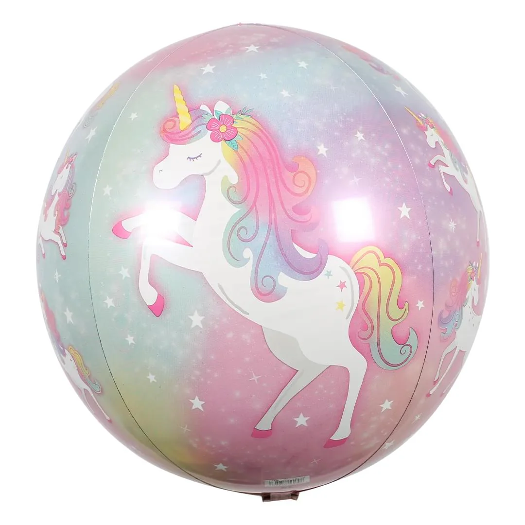 Anagram Enchanted Unicorn 15" Orbz Foil Balloon (1)