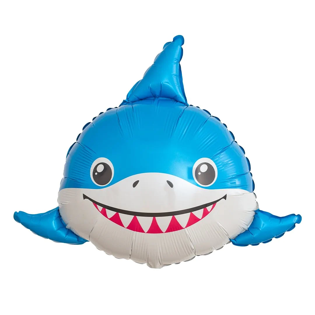 FlexMetal Shark Head 31" Supershape Foil Balloon (1)