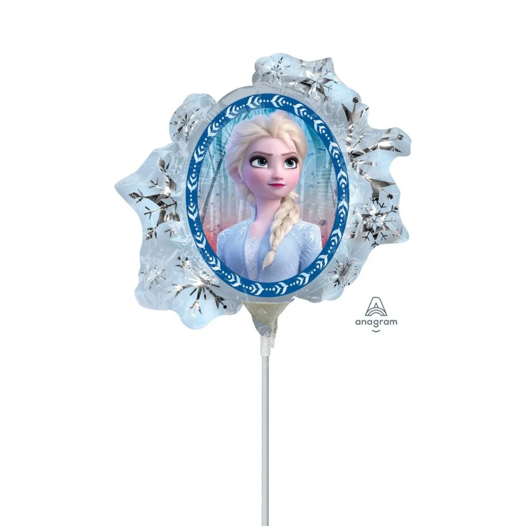 Anagram Frozen 2 Satin Minishape Air filled 9 Foil Balloon (1)