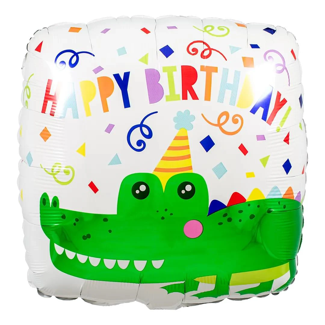 Anagram Gator Happy Birthday 18" Foil Balloon (1)