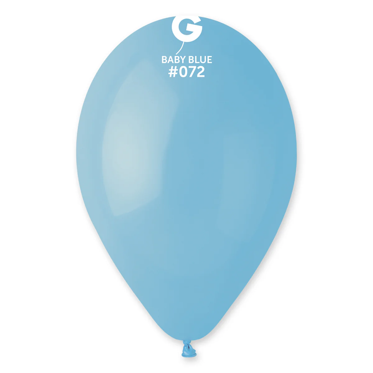 Gemar Macaron Baby Blue Latex Balloons #072 Various Sizes - Image 3