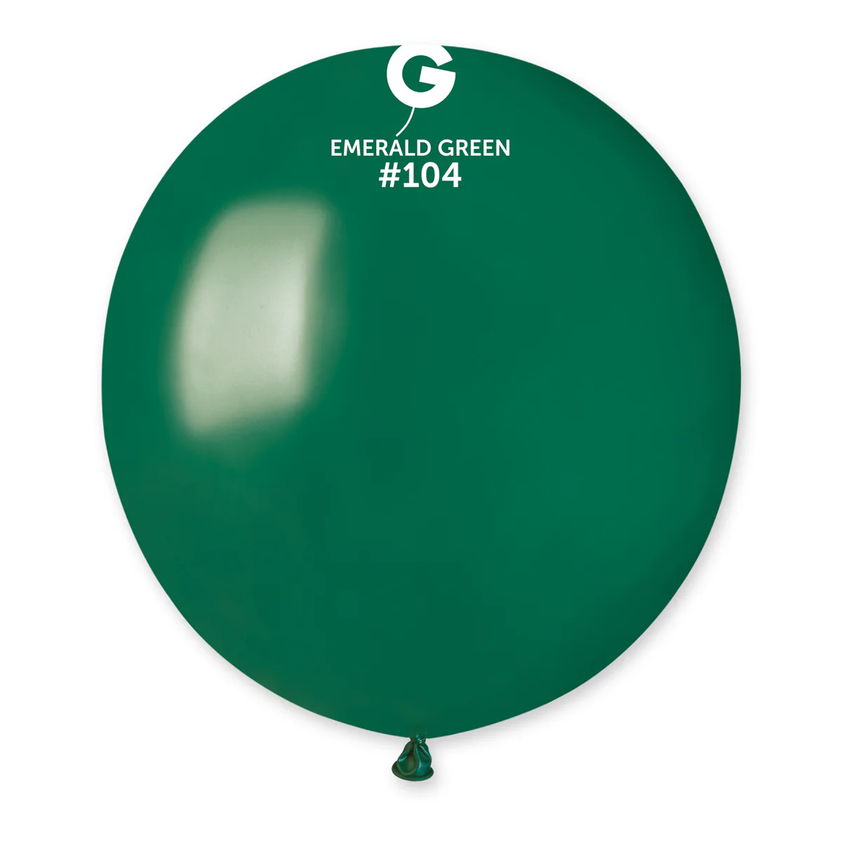 Gemar Standard Emerald Green #104 Latex Balloons - Various Sizes - Image 3