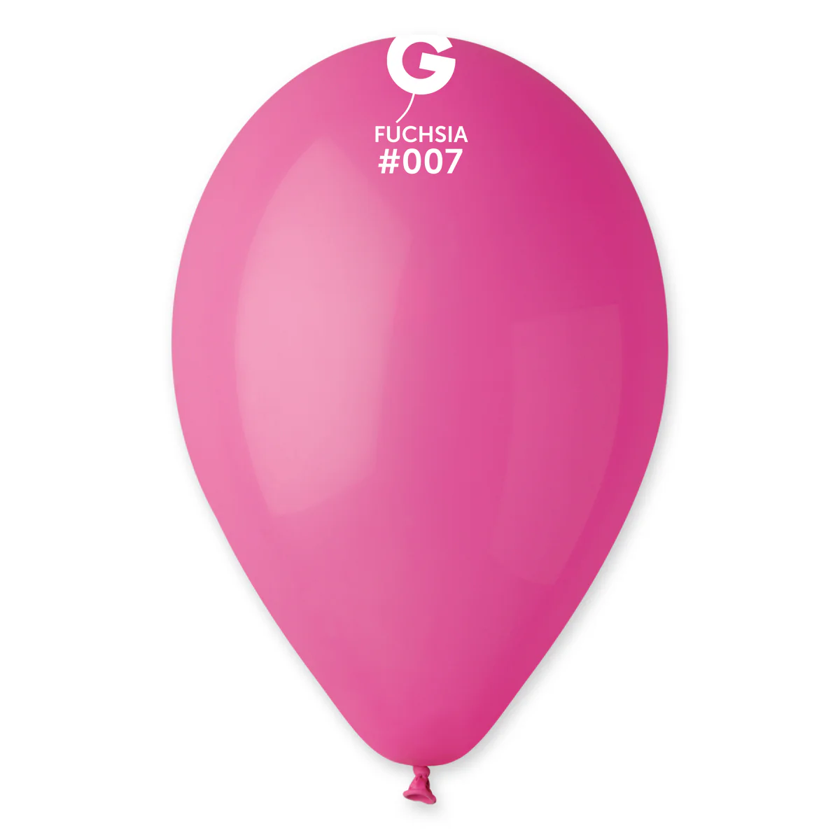 Gemar Standard Fuchsia #007 Latex Balloons - Various Sizes - Image 3