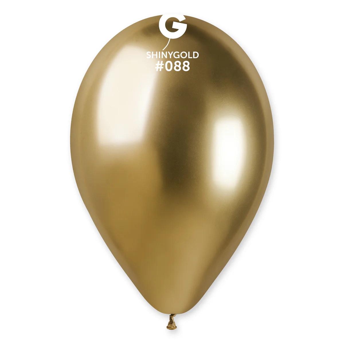 Gemar Shiny Gold #088 Latex Balloons - Various Sizes - Image 3