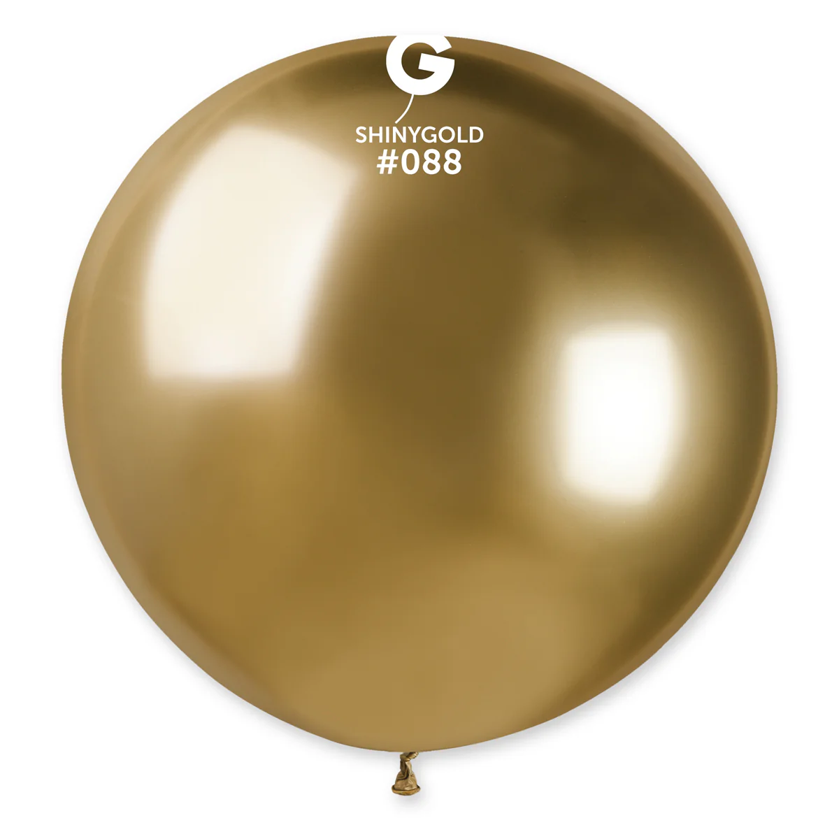 Gemar Shiny Gold #088 Latex Balloons - Various Sizes - Image 4