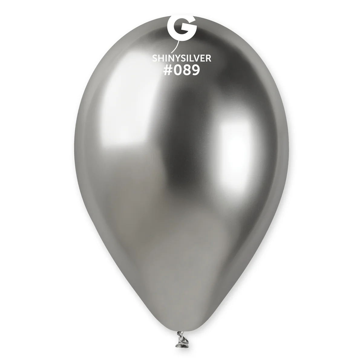 Gemar Shiny Silver Balloons #089 - Various Sizes - Image 3