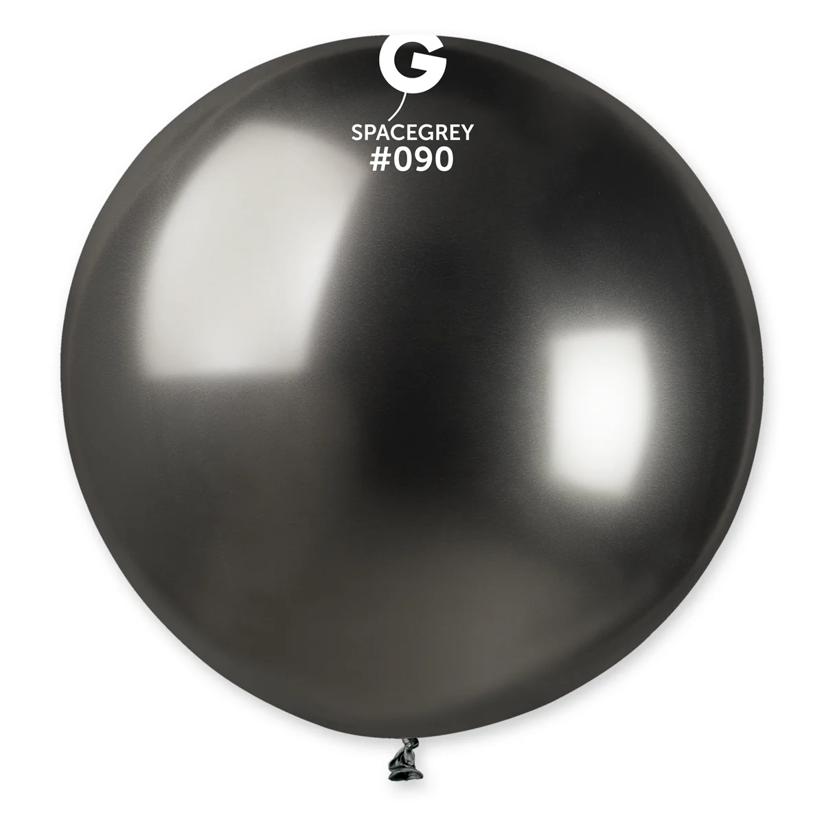 Gemar Shiny Space Grey Latex Balloons - Various Sizes - Image 4