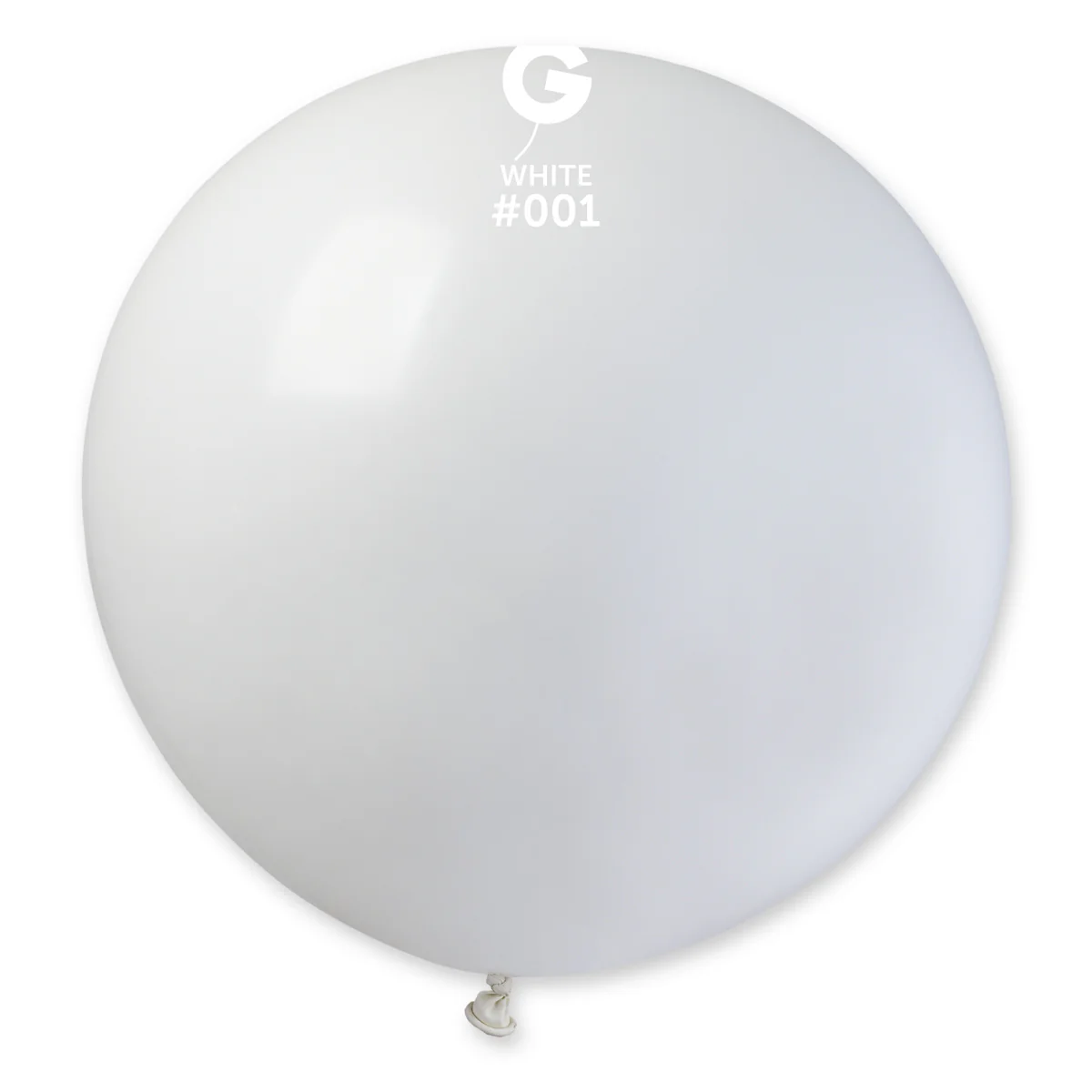 Gemar Standard White Latex Balloons #001 - Various Sizes - Image 4