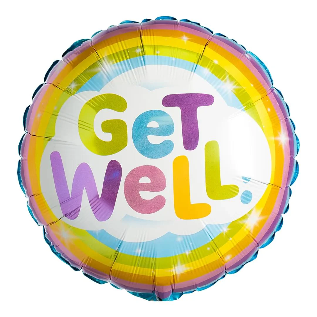 Get Well Rainbow 18" Circle