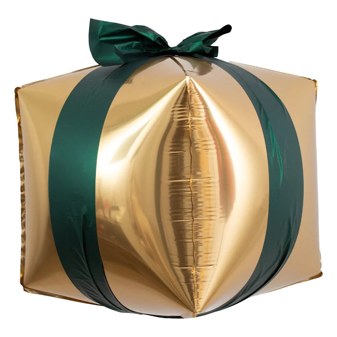 PartyDeco Gift Box Presents Christmas 25" Supershape Foil Balloon (3)