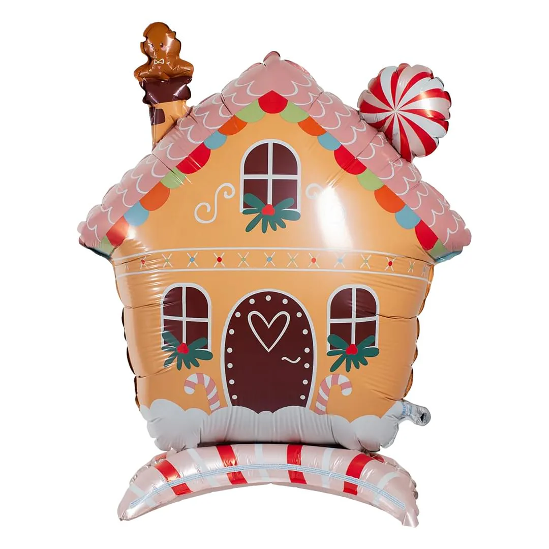 Gingerbread House 30" Air Standing