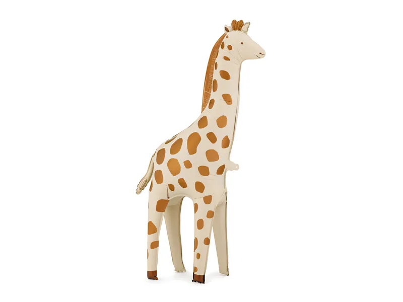 PartyDeco Giraffe 19" x 45" Air-filled Supershape Foil Balloon (1)