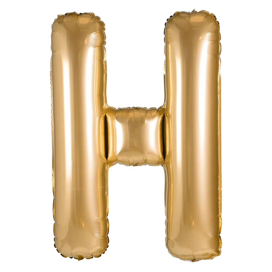 Grabo Gold H Letter 26"