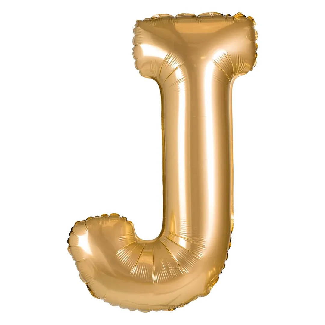 Grabo Gold J Letter 26"