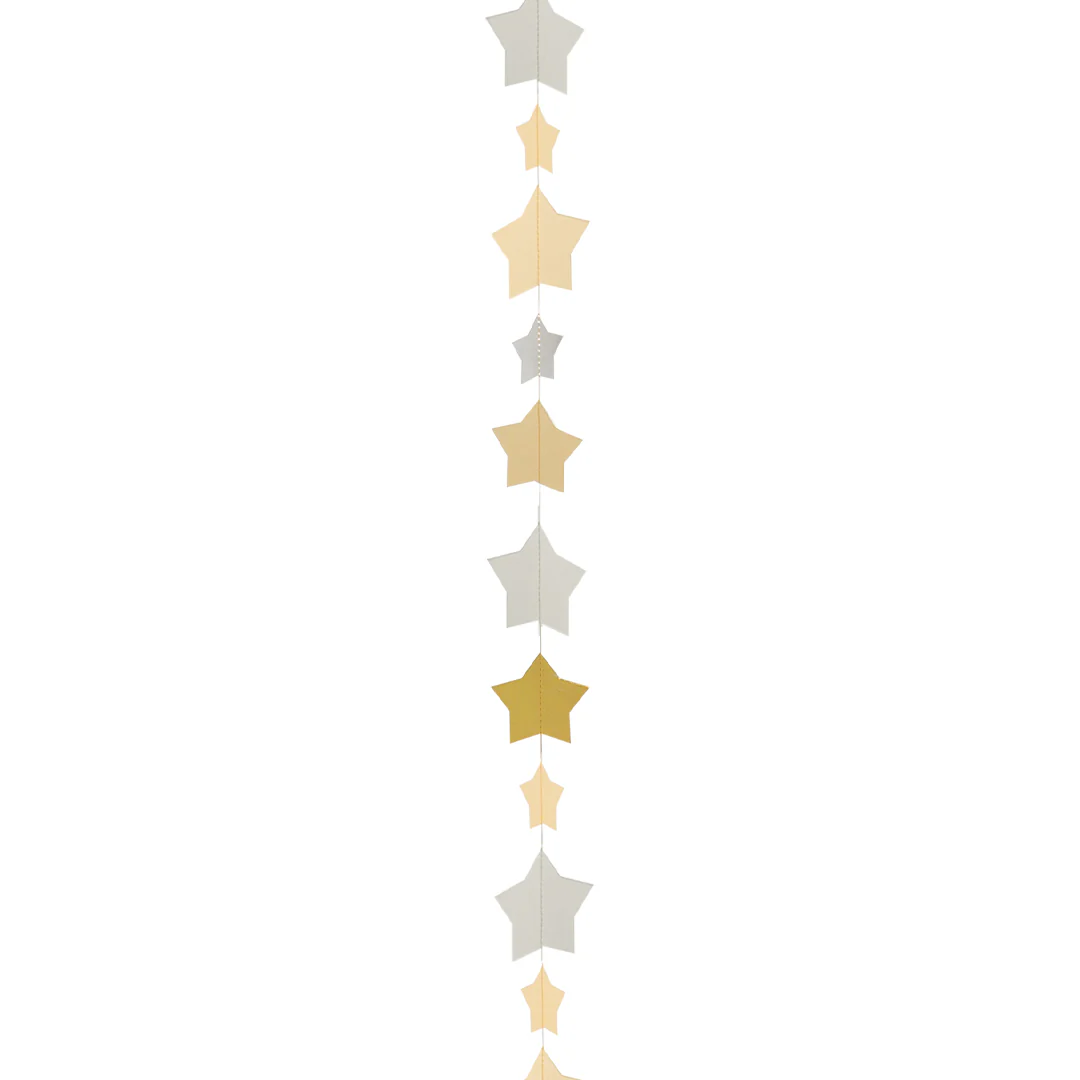Bubblegum Direct Gold & Silver Star Tail 1.2m (1)