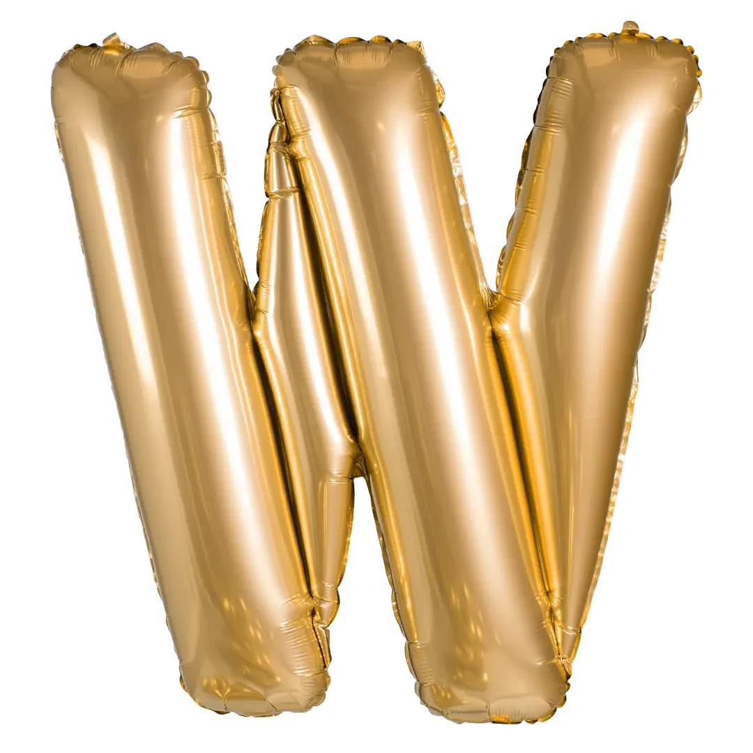 Grabo Gold W Letter 26"