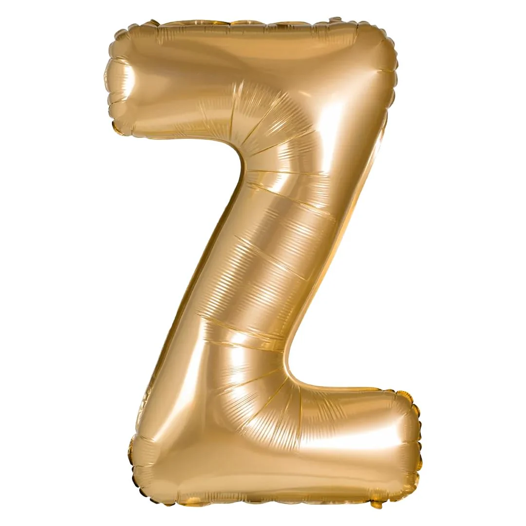 Grabo Gold Z Letter 26"