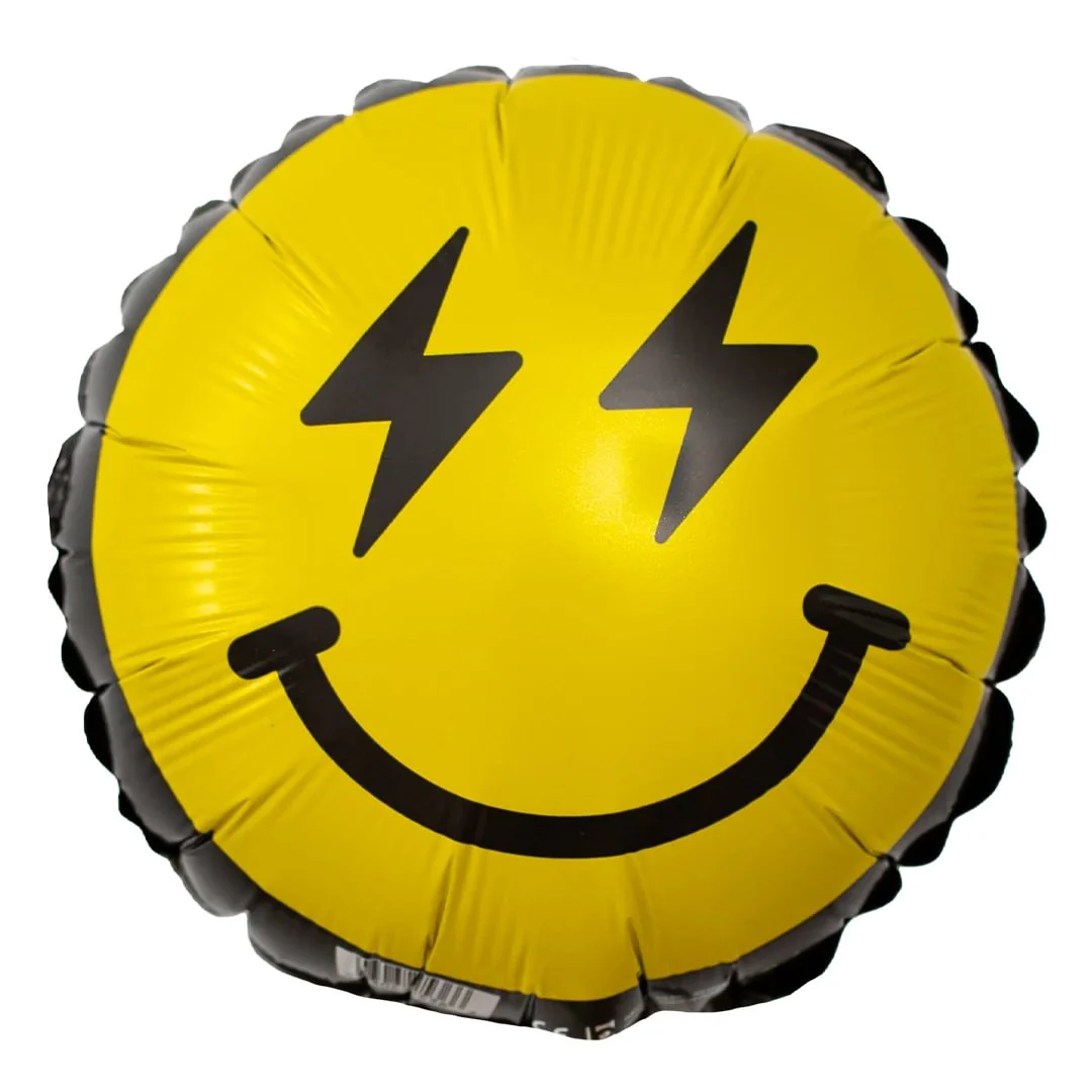 Grabo 9" Smiley Dude Air Filled Foil Balloon (1)