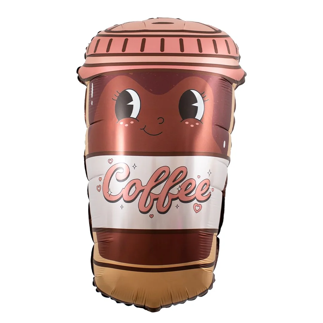 Grabo Coffee To Go Cup 24" Supershape Foil Balloon (1)