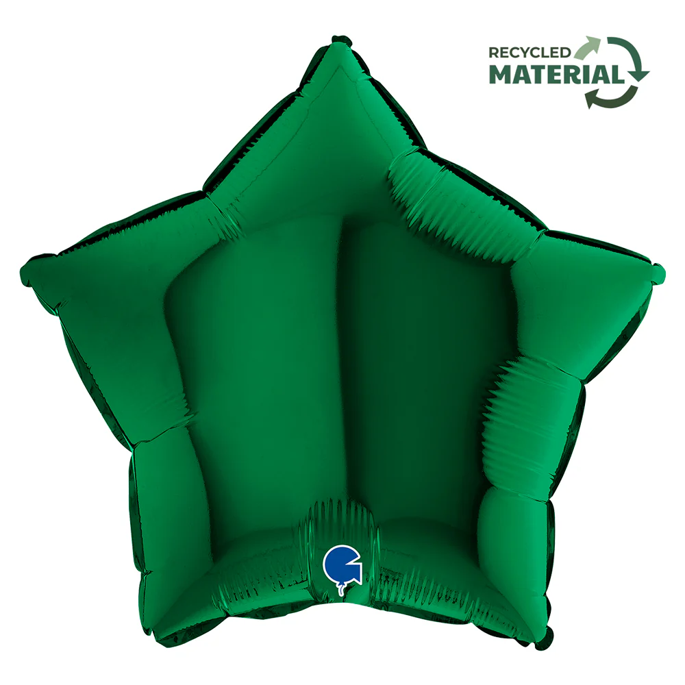 Grabo Dark Green 18" Star (1) Unpackaged
