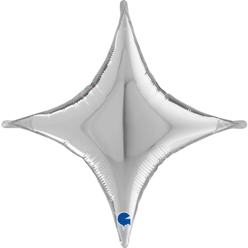 Grabo Deco Concave 18" Silver Cross