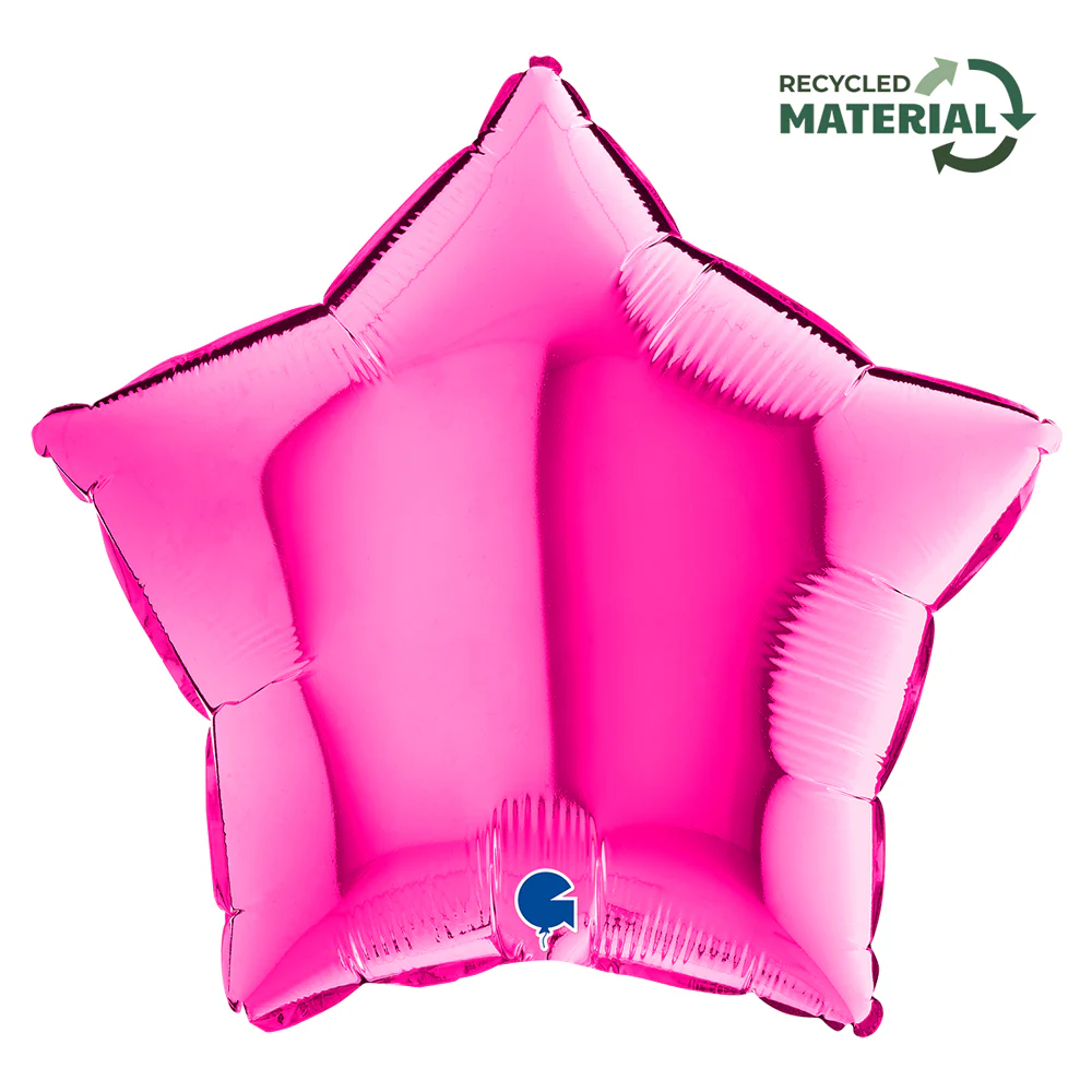 Grabo Magenta 18" Star (1) Unpackaged