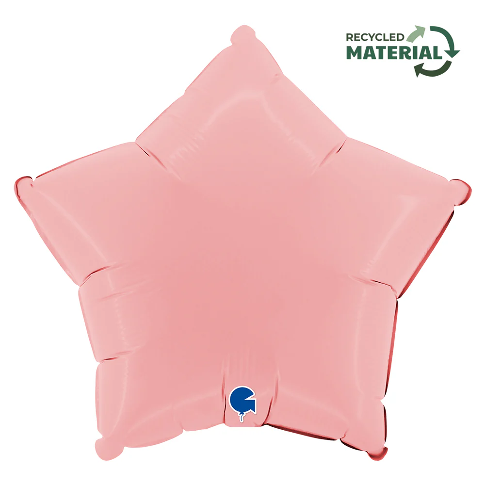 Grabo Matte Pink 18" Star (1) Unpackaged
