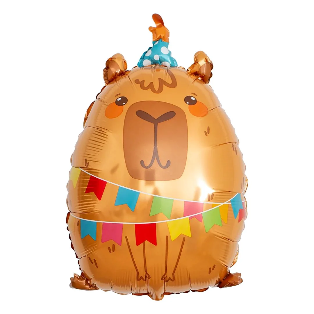 Grabo Party Capybara 23" Supershape Foil Balloon (1)